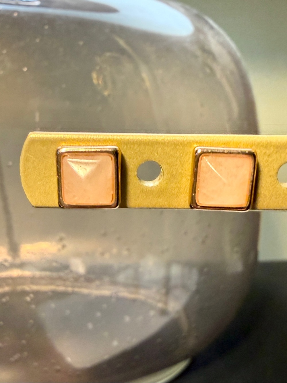 Women’s Stella & Dot Light Pink Rose Gold Stud Earrings
